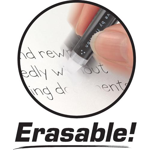 Pilot FriXion Point Erasable Gel Pen - Extra Fine Pen Point - 0.5 mm Pen Point Size - Needle Pen Point Style - Blue Gel-based Ink - Blue Barrel - 1 Dozen. Picture 4