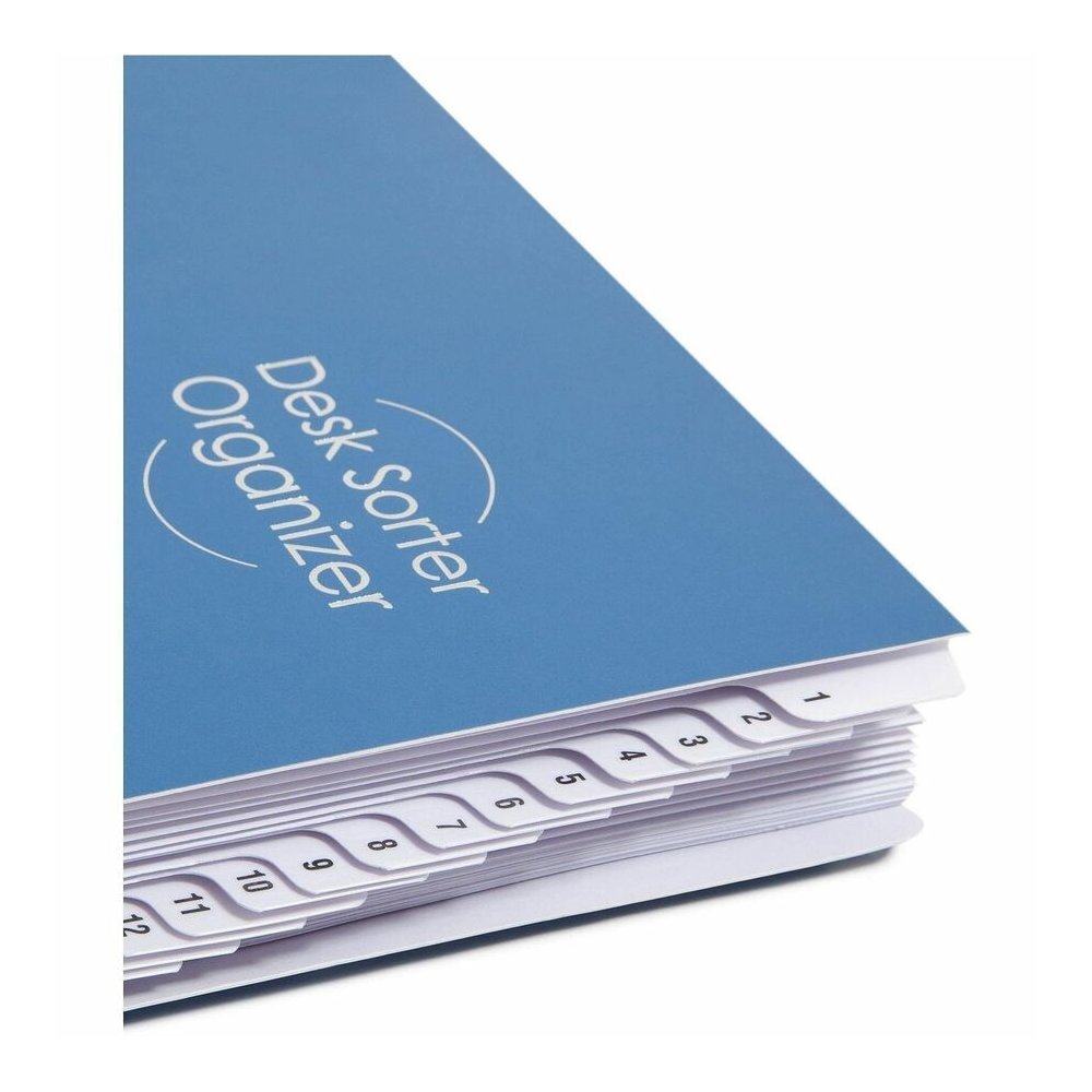 Smead Daily Desk File/Sorter - Printed Tab(s) - Digit - 1-31 - Letter - 8.50" Width x 11" Length - 35% Recycled - 1 Each. Picture 7