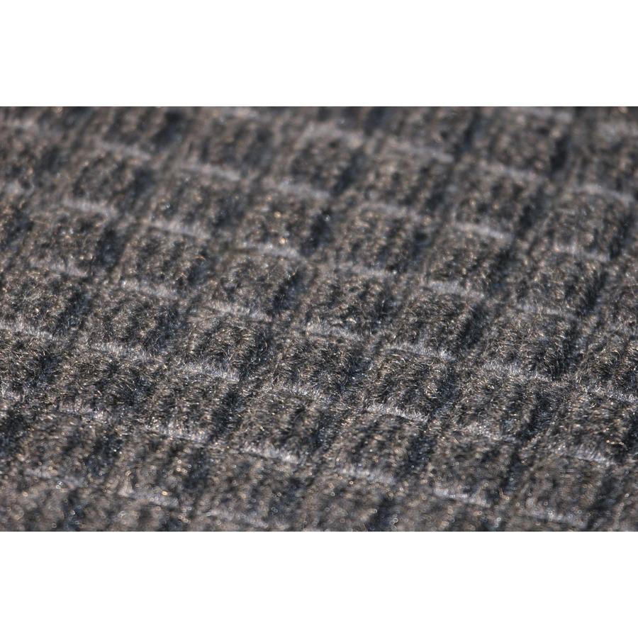 Guardian Floor Protection EcoGuard Floor Mat - Indoor, Outdoor, Carpeted Floor, Hard Floor - 36" Length x 24" Width - Rectangular - Rubber - Charcoal - 1Each. Picture 7