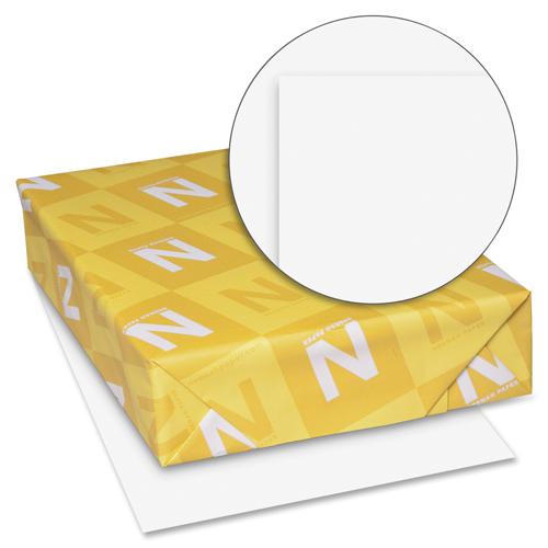 Neenah Capitol Bond Paper - White - 96 Brightness - Letter - 8 1/2" x 11" - 24 lb Basis Weight - Light Cockle - 500 / Ream - Archival-safe, Watermarked - White. Picture 2