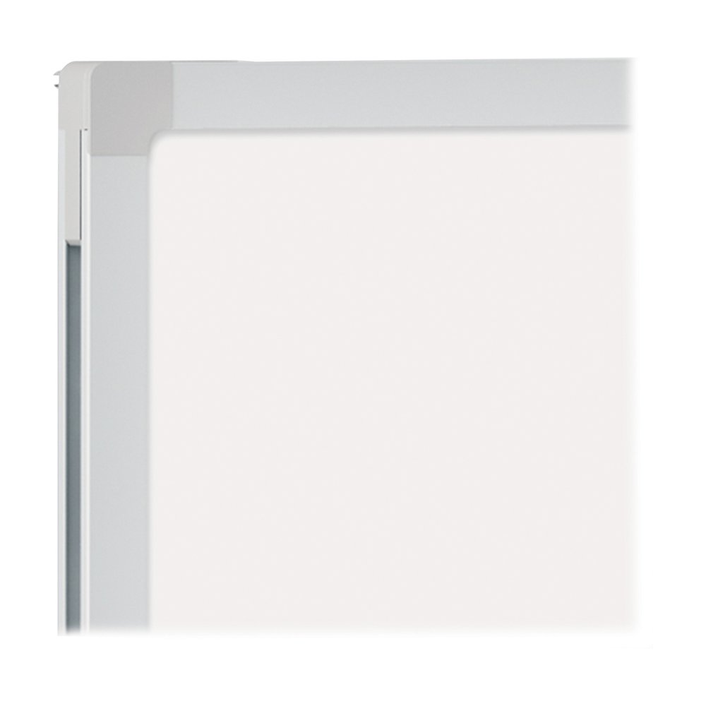 Mead Basic Dry-Erase Board - 72.6" (6.1 ft) Width x 48.6" (4.1 ft) Height - White Melamine Surface - Silver Aluminum Frame - Durable, Marker Tray - 1 Each. Picture 8