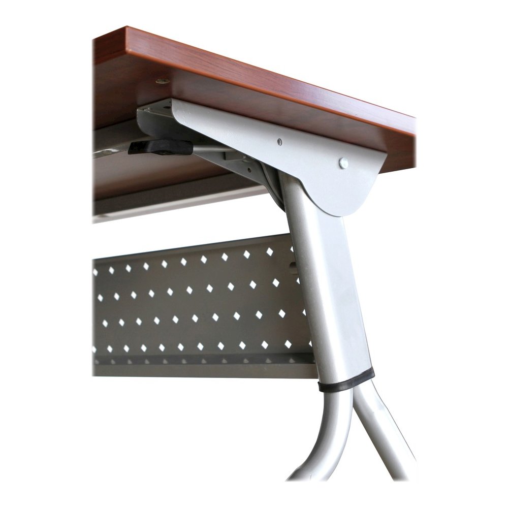 Lorell Flip Top Training Table - Rectangle Top - Four Leg Base - 4 Legs - 23.60" Table Top Width x 72" Table Top Depth - 29.50" Height x 70.88" Width x 23.63" Depth - Training - Assembly Required - Ma. Picture 15