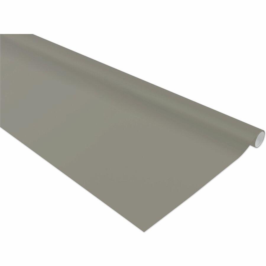 Fadeless Bulletin Board Art Paper - Bulletin Board, Art Project, Craft Project, School, Home, Office Project - 48"Width x 50 ftLength - 1 / Roll - Pewter. Picture 4