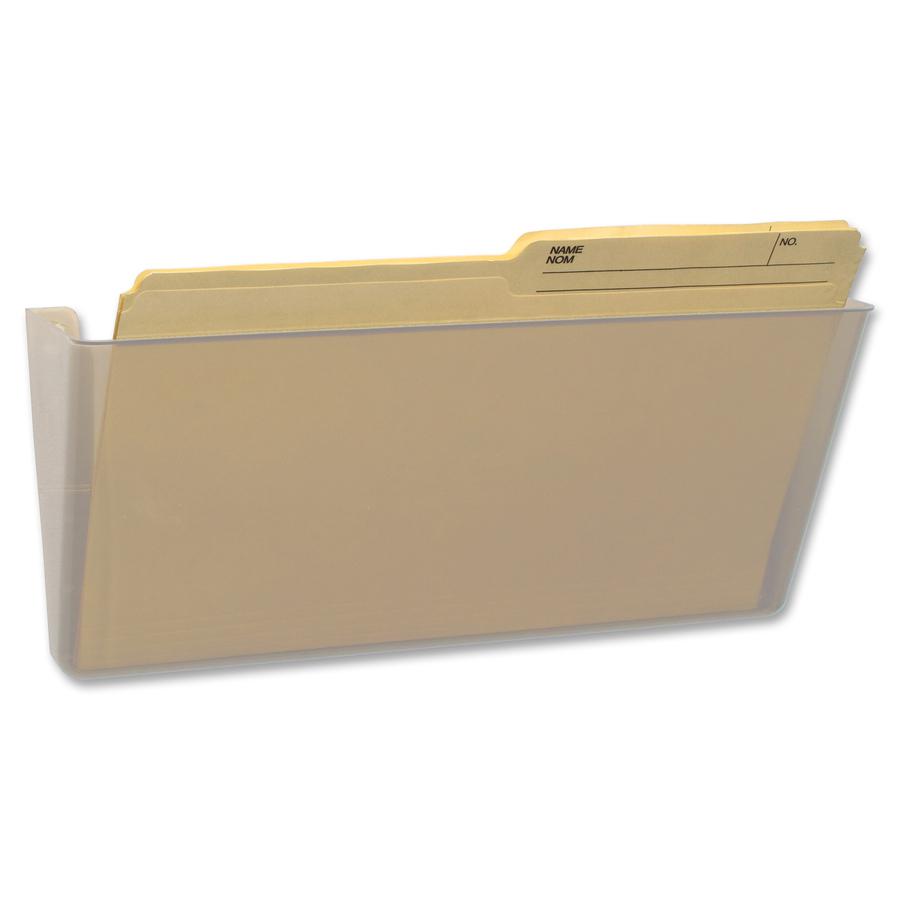 Storex Magnetic Wall File Pockets - 500 x Sheet - Magnetic, Heavy Duty - 100% Recycled - Clear - Plastic - 1 Each. Picture 6