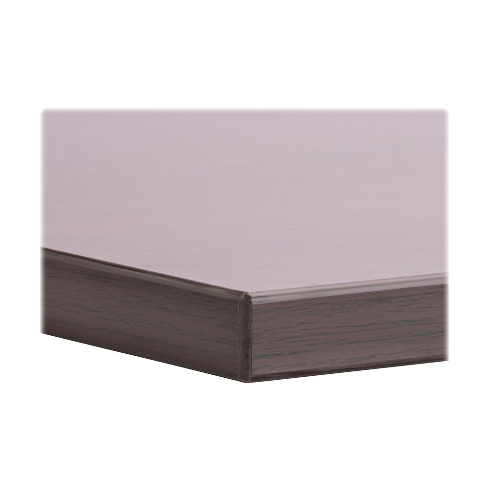 Lorell Relevance Series Tabletop - Laminated, Mahogany Rectangle Top - 72" Table Top Width x 24" Table Top Depth x 1" Table Top Thickness - 71.63" Width x 23.63" Depth - Conferencing - 1 Each. Picture 14