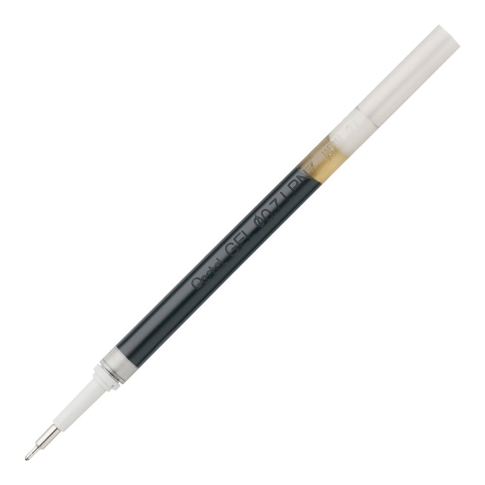 EnerGel Retractable Liquid Pen Refills - 0.70 mm , Medium Point - Black Ink - Smudge Proof, Smear Proof, Quick-drying Ink, Glob-free, Smooth Writing - 12 / Box. Picture 4