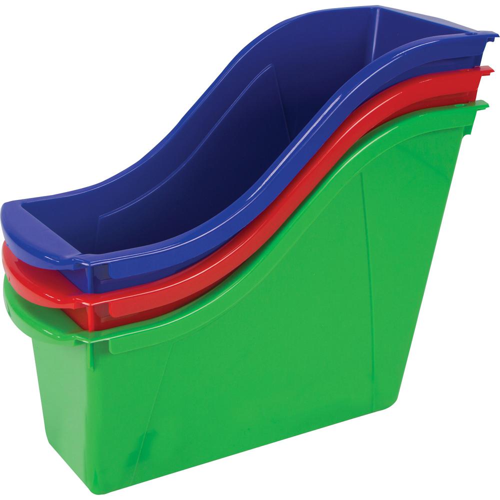 Small Book Bin, Assorted Color, Set of 6. Picture 8