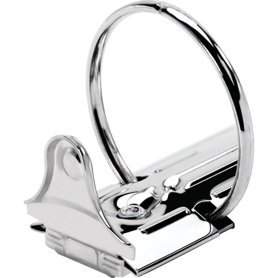 Business Source Basic Round Ring Binders - 1" Binder Capacity - Letter - 8 1/2" x 11" Sheet Size - 225 Sheet Capacity - 3 Ring - Fastener: Round Ring - Pocket: Internal - Chipboard, Polypropylene - Re. Picture 2