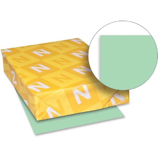 Exact Inkjet, Laser Vellum Paper - Green - 92 Brightness - Letter - 8 1/2" x 11" - 67 lb Basis Weight - 250 / Pack - FSC - Heavyweight, Quick Drying, Durable, Acid-free. Picture 3