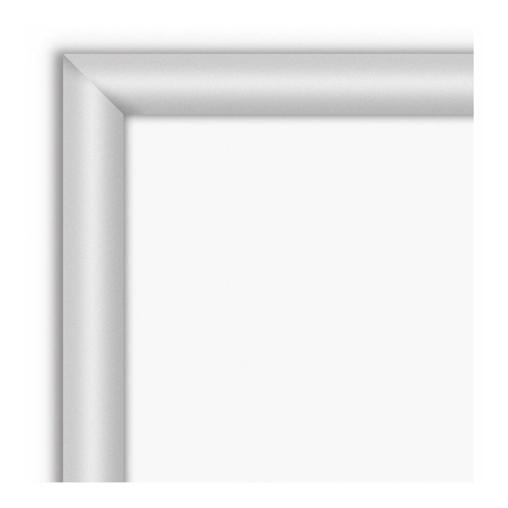 Lorell Dry-erase Board - 72" (6 ft) Width x 48" (4 ft) Height - White Styrene Surface - Silver Aluminum Frame - Rectangle - 1 Each. Picture 8