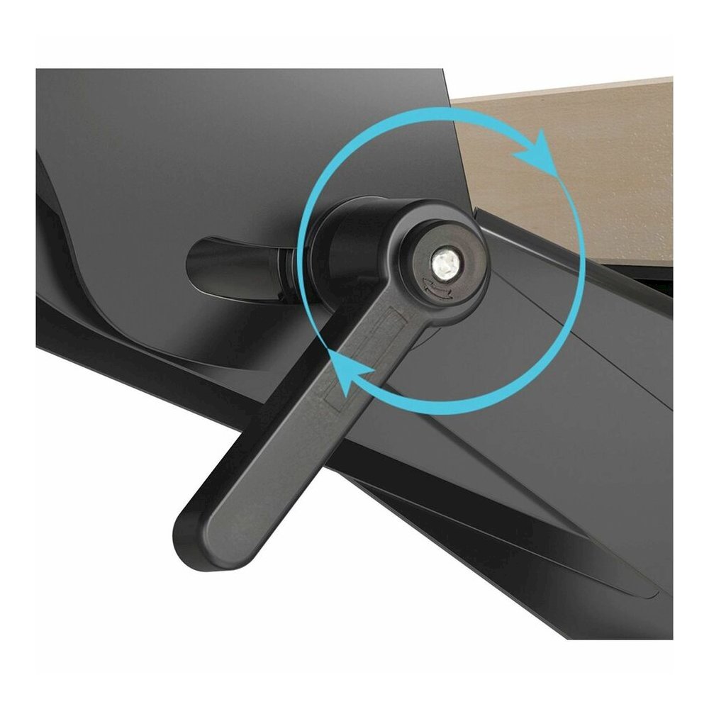 Lorell Universal Keyboard Tray - 5" Height x 10.9" Width - Black - 1 Each. Picture 18