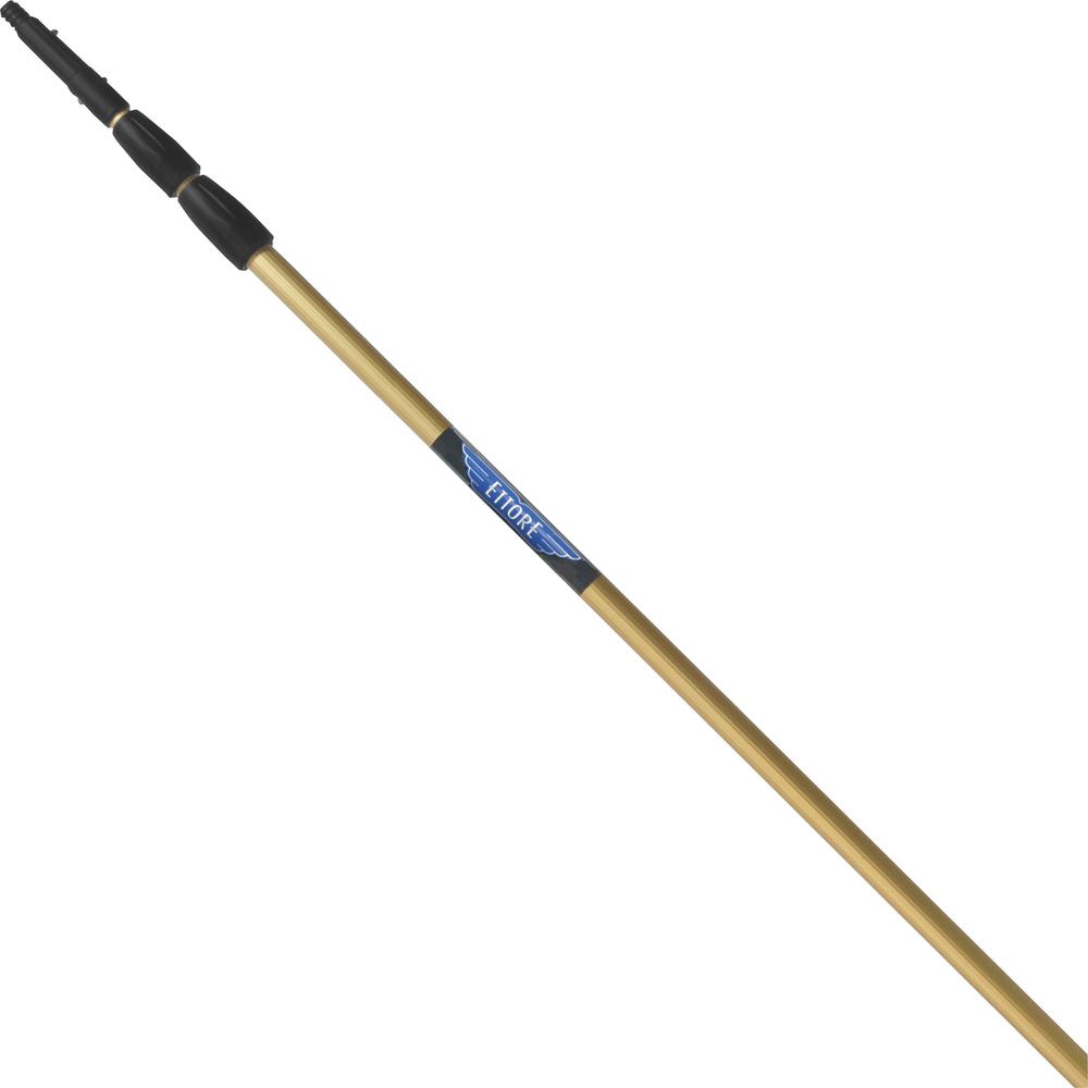 Ettore REA-C-H 3-section Extension Pole - 18 ft Length - Gold - Anodized Aluminum - 1 Each. Picture 2