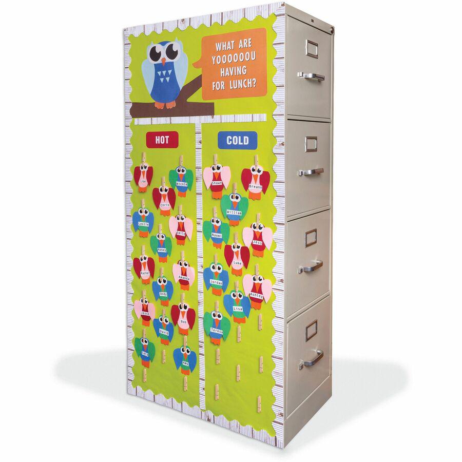 Fadeless Bright Colors Bulletin Art Paper - Fun and Learning, Table Skirting, Display, Decoration, Art Project, Craft Project, Bulletin Board - 3.25"Height x 48"Width x 12 ftLength - 4 / Carton - Lime. Picture 8
