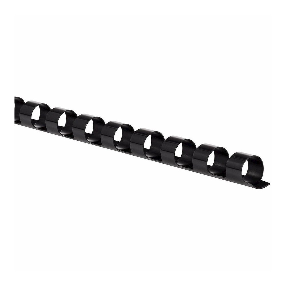 Mead CombBind Binding Spines - 0.31" Maximum Capacity - 40 x Sheet Capacity - For Letter 8 1/2" x 11" Sheet - Plastic - 125 / Box. Picture 5