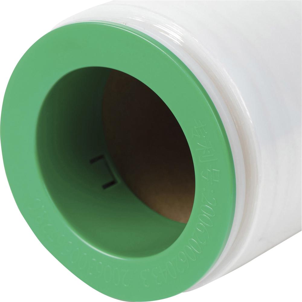Duck Extensible Stretch Wrap Film - 20" Width x 1000 ft Length - Non-adhesive, Durable, Handle, Self-stick - Plastic Film - Clear - 1 Each. Picture 5