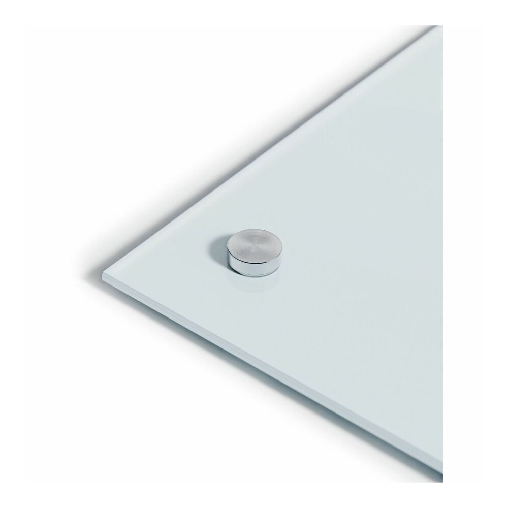 U Brands Magnetic Glass Frameless Dry-Erase Board - 48" (4 ft) Width x 36" (3 ft) Height - Frosted White Tempered Glass Surface - Rectangle - Horizontal/Vertical - Magnetic - 1 Each. Picture 9