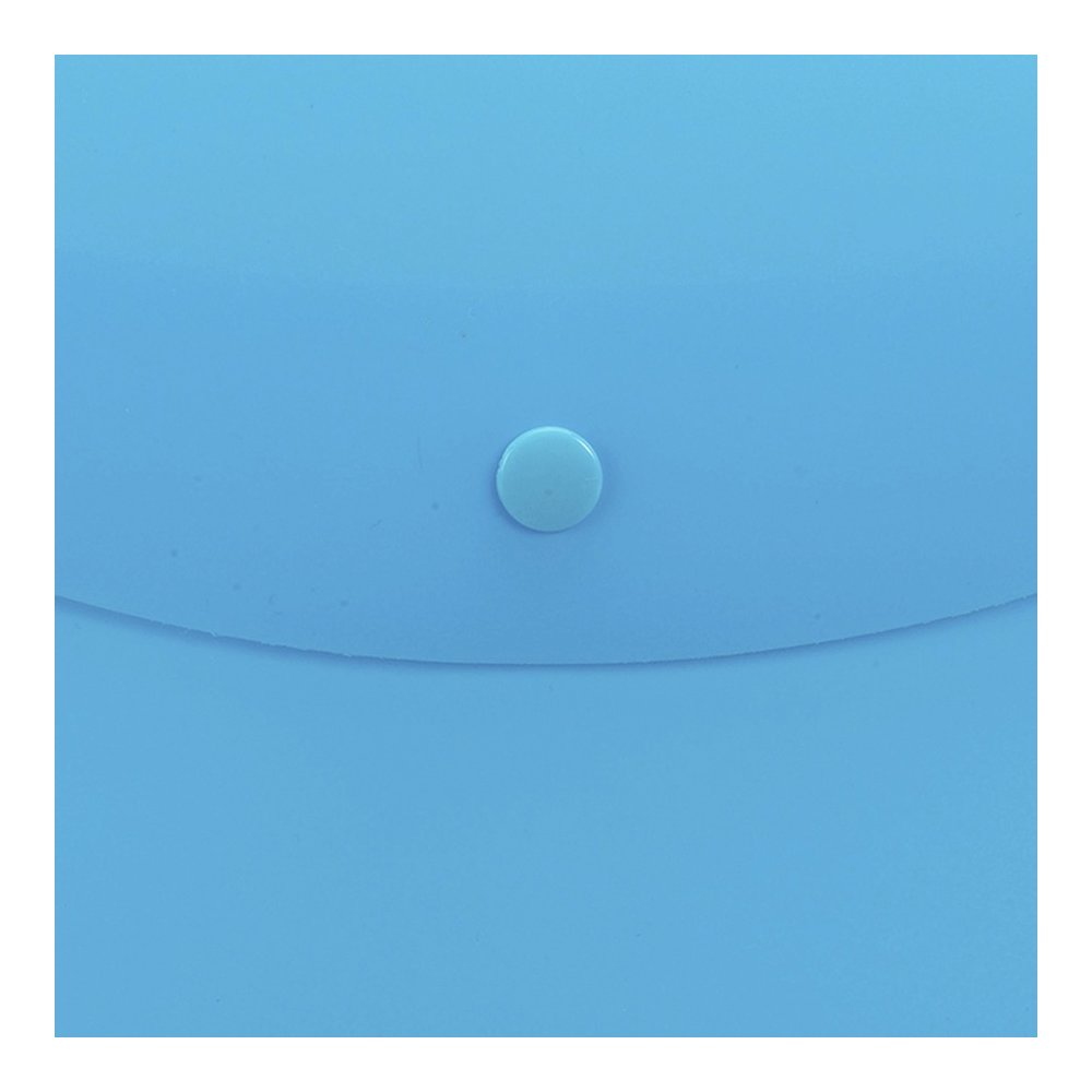 Smead Letter Filing Envelope - 8 1/2" x 11" - Teal - Closed On Top, Closed Sides, Water Resistant, Tear Resistant, Snap Closure, Durable, Compact - 10 / Box. Picture 8