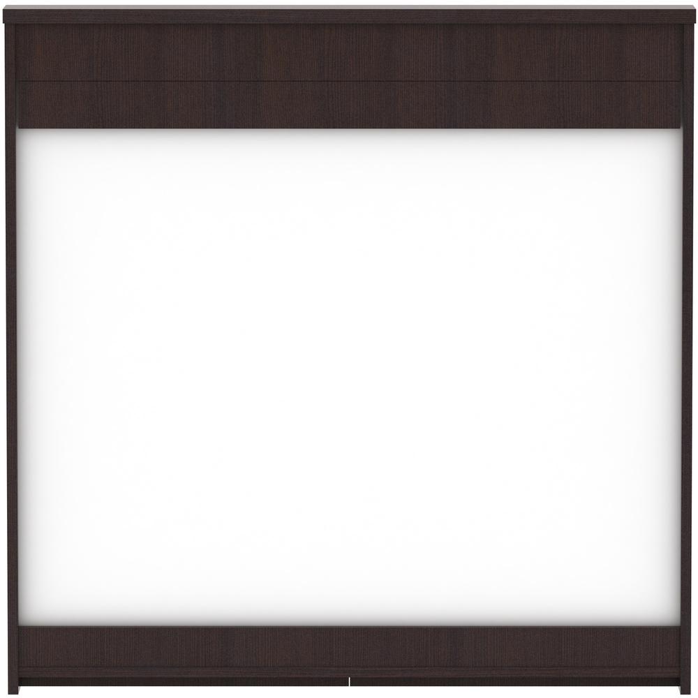 Lorell Dry-erase Whiteboard Presentation Cabinet - Hinged Door, Dry Erase Surface - 47.3" Height x 47.3" Width x 4.8" Depth - 1 Each. Picture 8