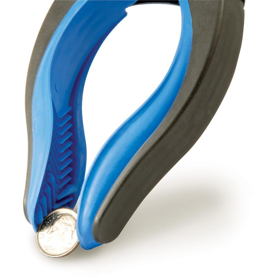 Ettore Grip 'n Grab Multipurpose Pickup Tool - 50" Length - Blue, Black - Rubber, Aluminum, Plastic - Rust Proof, Comfortable Grip, Lightweight - 1 Each. Picture 3