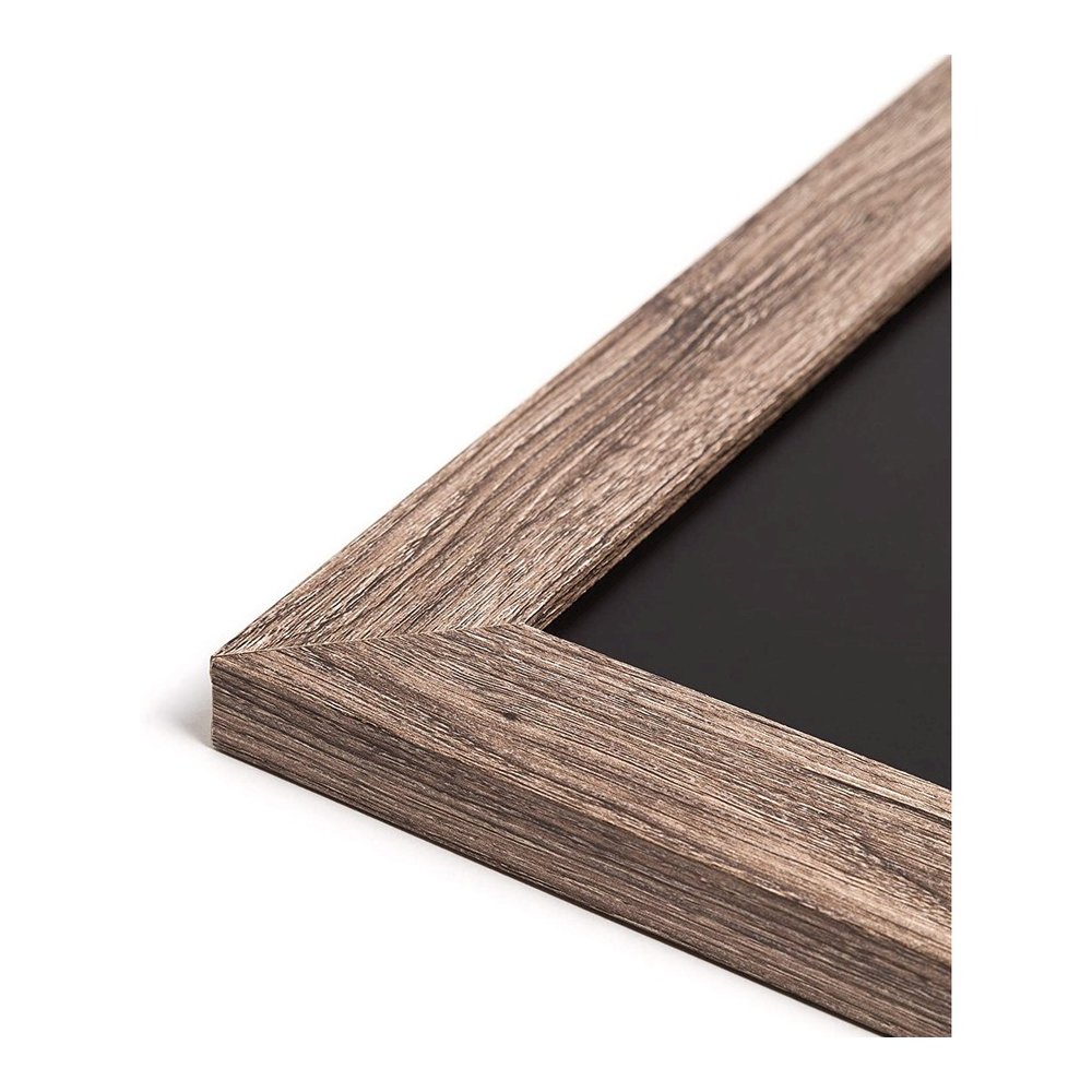 U Brands Magnetic Chalkboard - 36" (3 ft) Width x 24" (2 ft) Height - Decor Rustic Frame - Horizontal/Vertical - 1 Each. Picture 5