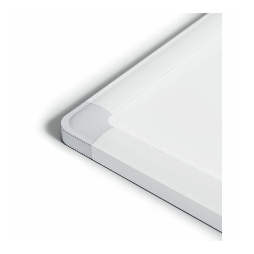 U Brands Magnetic Porcelain Steel Board - 72" (6 ft) Width x 47" (3.9 ft) Height - White Porcelain Steel Surface - White Aluminum Frame - Rectangle - Horizontal/Vertical - 1 Each. Picture 7