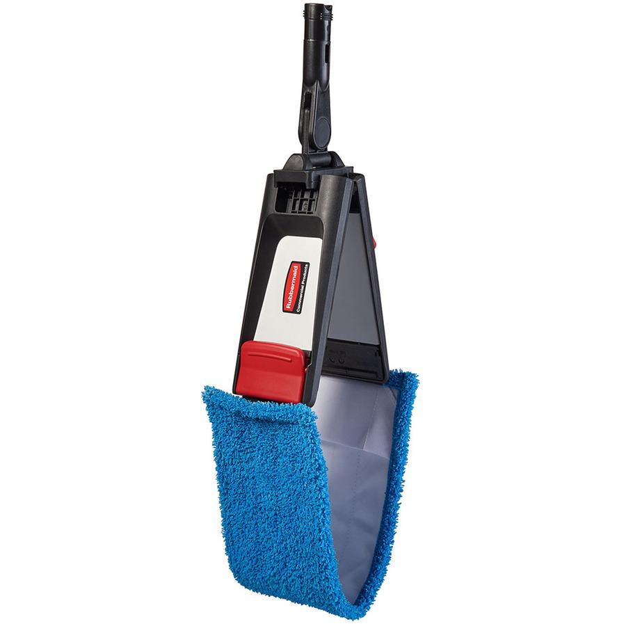 Rubbermaid Commercial Adaptable Flat Mop Kit - Black - 1 Each. Picture 5
