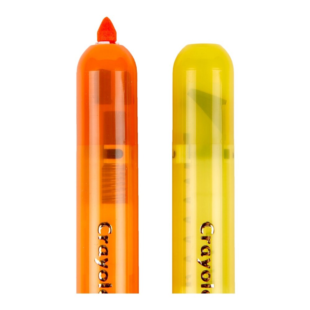 Crayola Marker - Retractable - Washable - Assorted Ink - Water Based - Assorted Plastic Barrel - 10 / Pack. Picture 10
