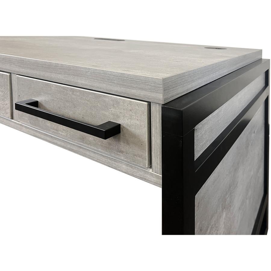 Mason Wood Laminate Office Desk. Picture 9