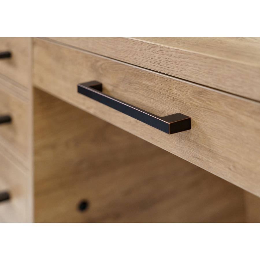 Mason Wood Laminate Office Desk. Picture 11