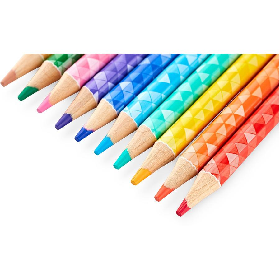 Crayola Sketch & Shade Doodle Pencils - Graphite Lead - 2H, HB - Multicolor Barrel - 14 / Pack. Picture 13