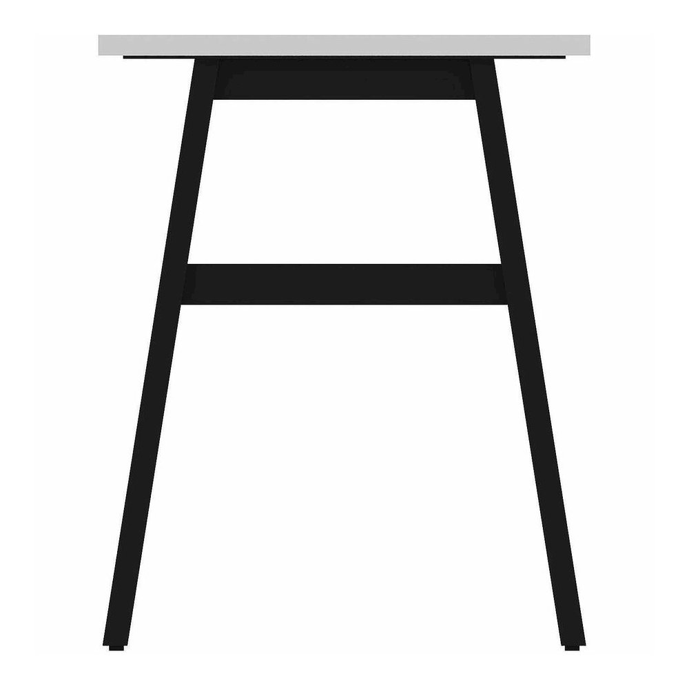 Lorell Table Base - Powder Coated A-shaped, Black Base - 28.50" Height x 71.60" Width x 23.20" Depth - Metal Base Material - 1 Each. Picture 14