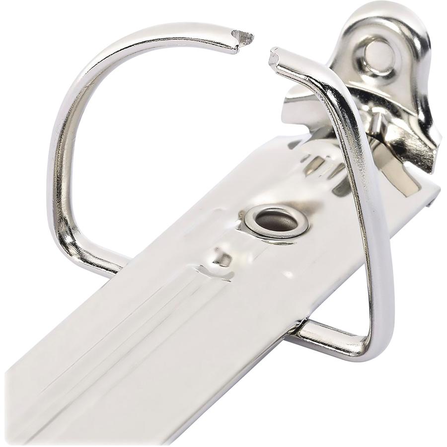 Avery&reg; Heavy-duty Binder - One-Touch Rings - DuraHinge - 1 1/2" Binder Capacity - Letter - 8 1/2" x 11" Sheet Size - 400 Sheet Capacity - Ring Fastener(s) - 4 Pocket(s) - Polypropylene - Recycled . Picture 4