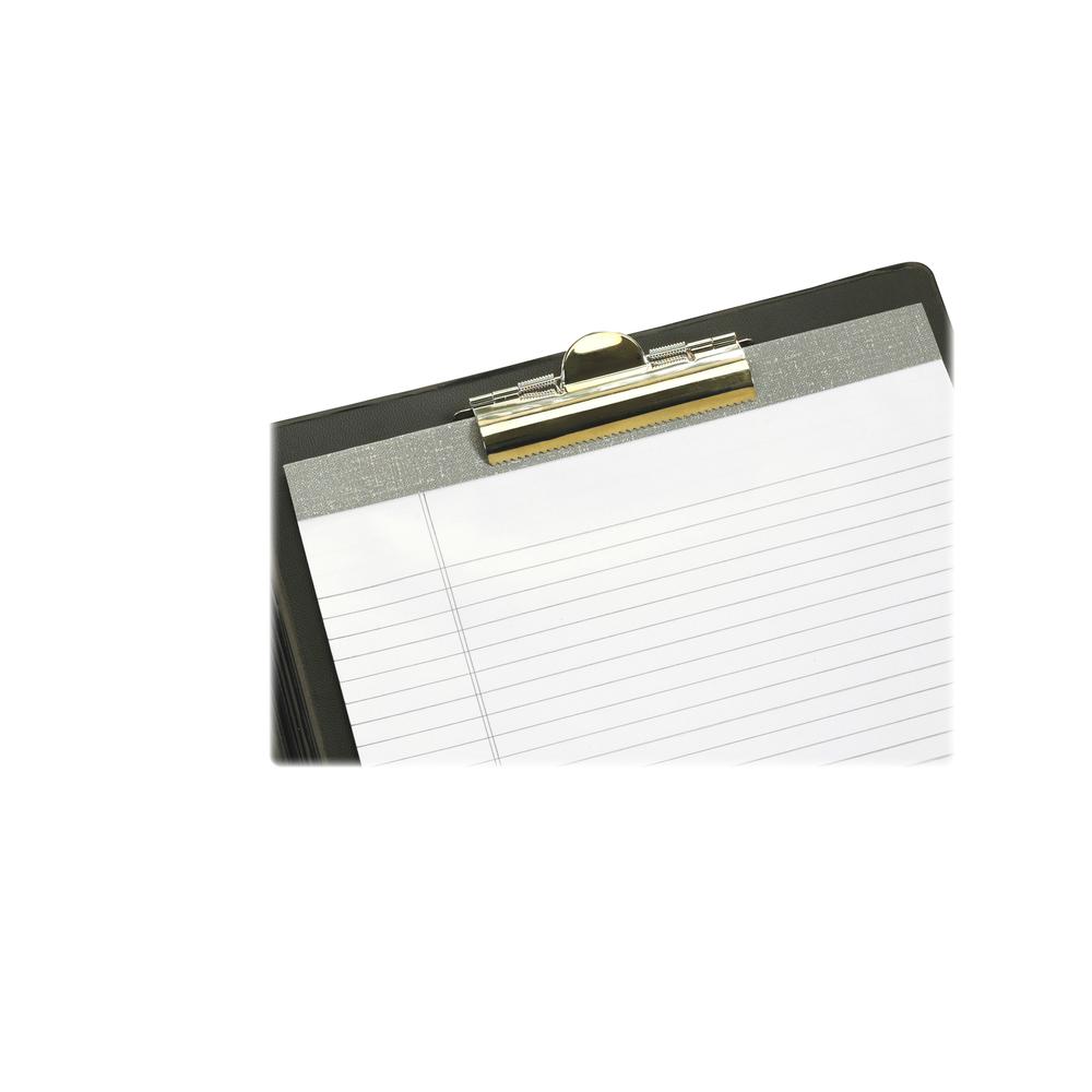 Cardinal 252 610 Letter Pad Folio - 8 1/2" x 11" - 100 Sheet Capacity - 1 Inside Front Pocket(s) - Vinyl, Polyvinyl Chloride (PVC) - Black - 1 Each. Picture 12