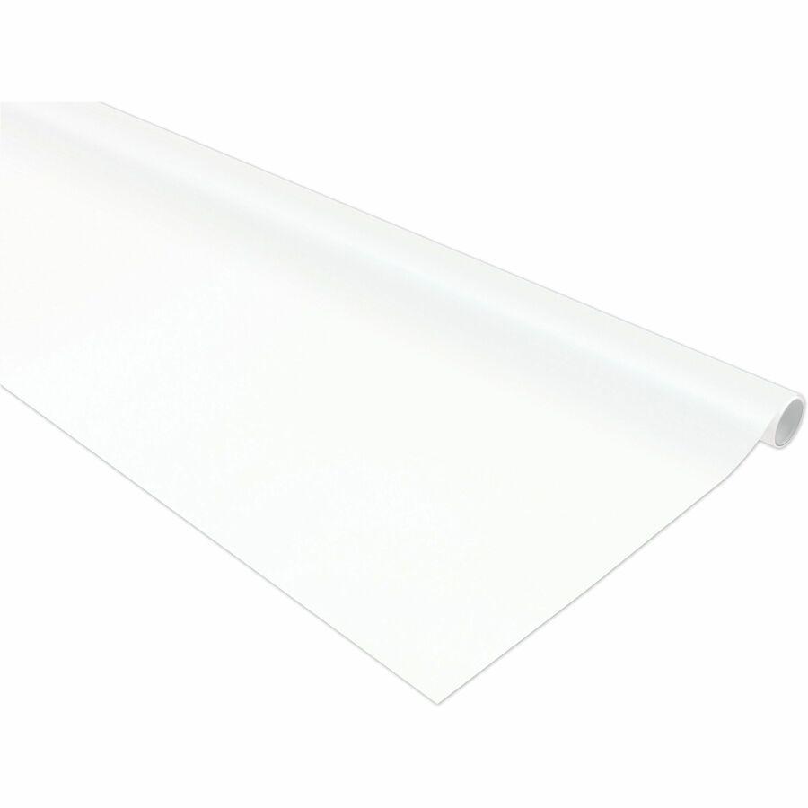 Fadeless Bulletin Board Art Paper - ClassRoom Project, Home Project, Office Project - 48"Width x 50 ftLength - 1 / Roll - White. Picture 6