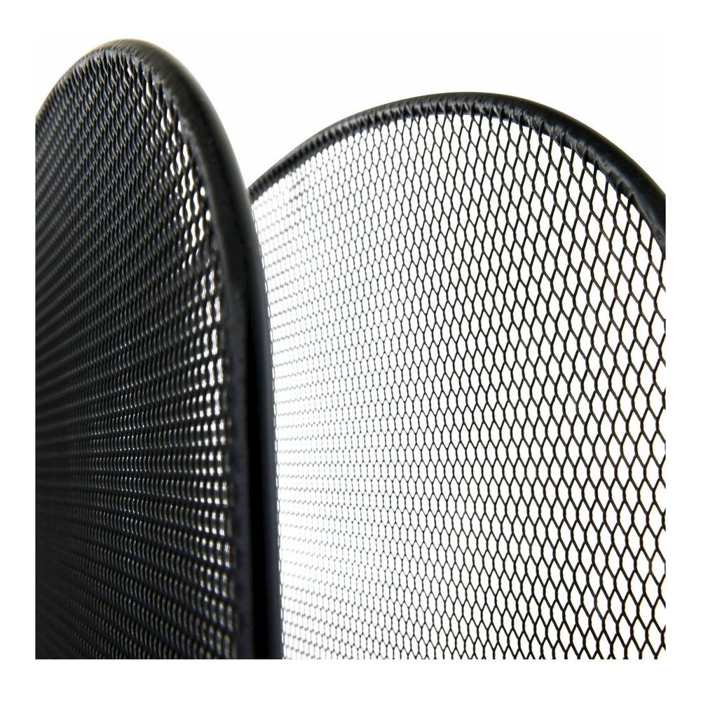 Safco Mesh Desk Organizers - 8 Compartment(s) - Compartment Size : 2" - 8.25" Height x 19.25" Width x 11.50" Depth - Desktop - Powder Coated - Black - Steel - 1 Each. Picture 11