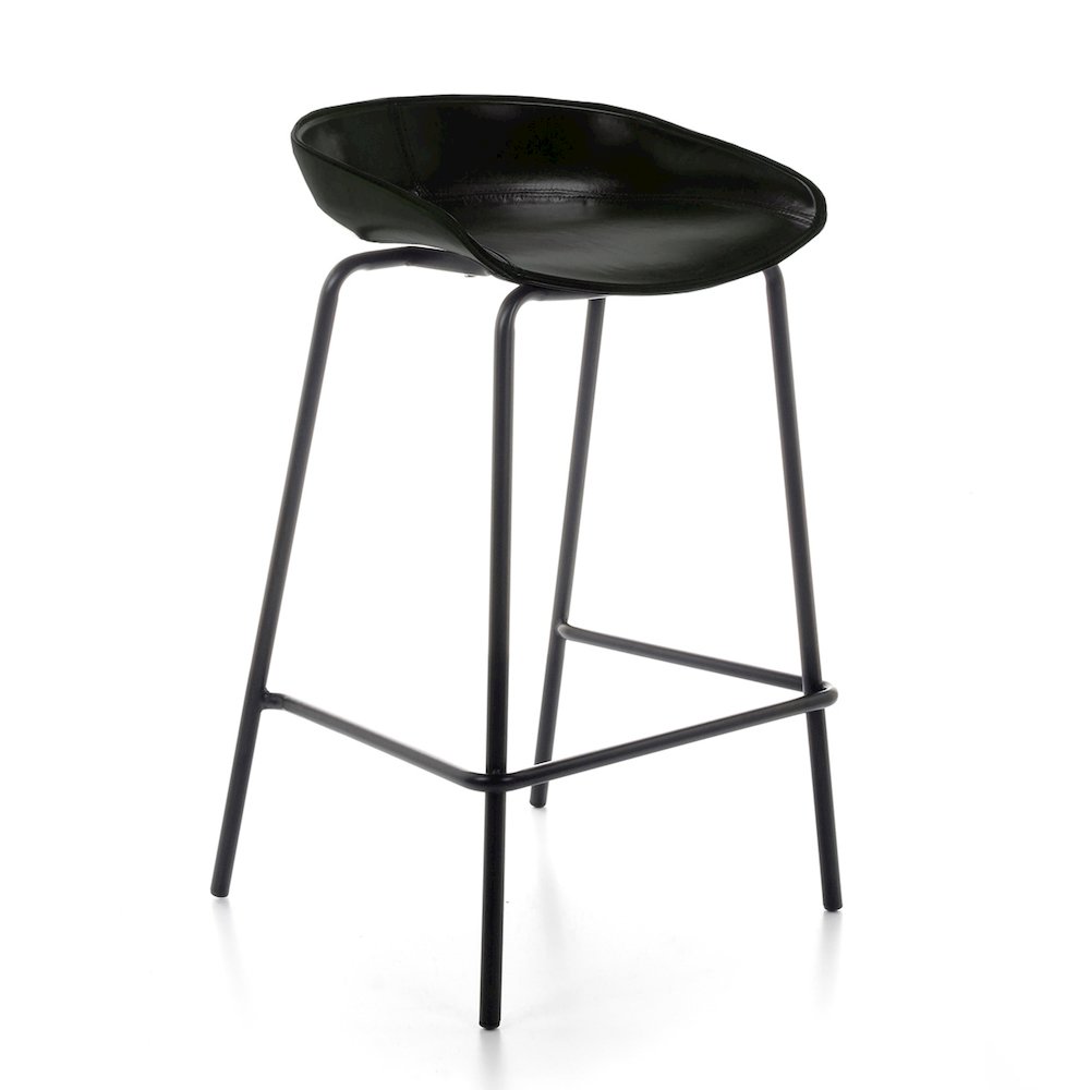 Cherry Barstool Vintage Green. Picture 1