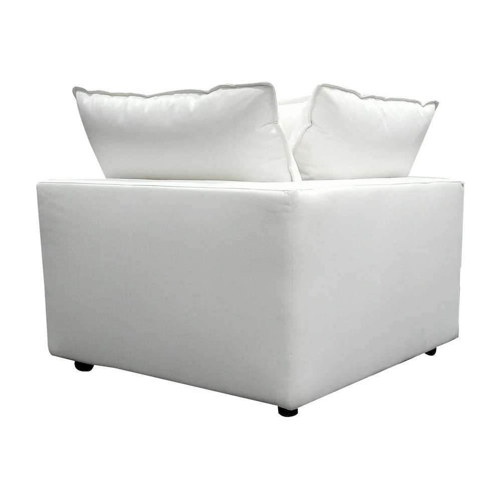 Cali Pearl Corner Chair. Picture 3