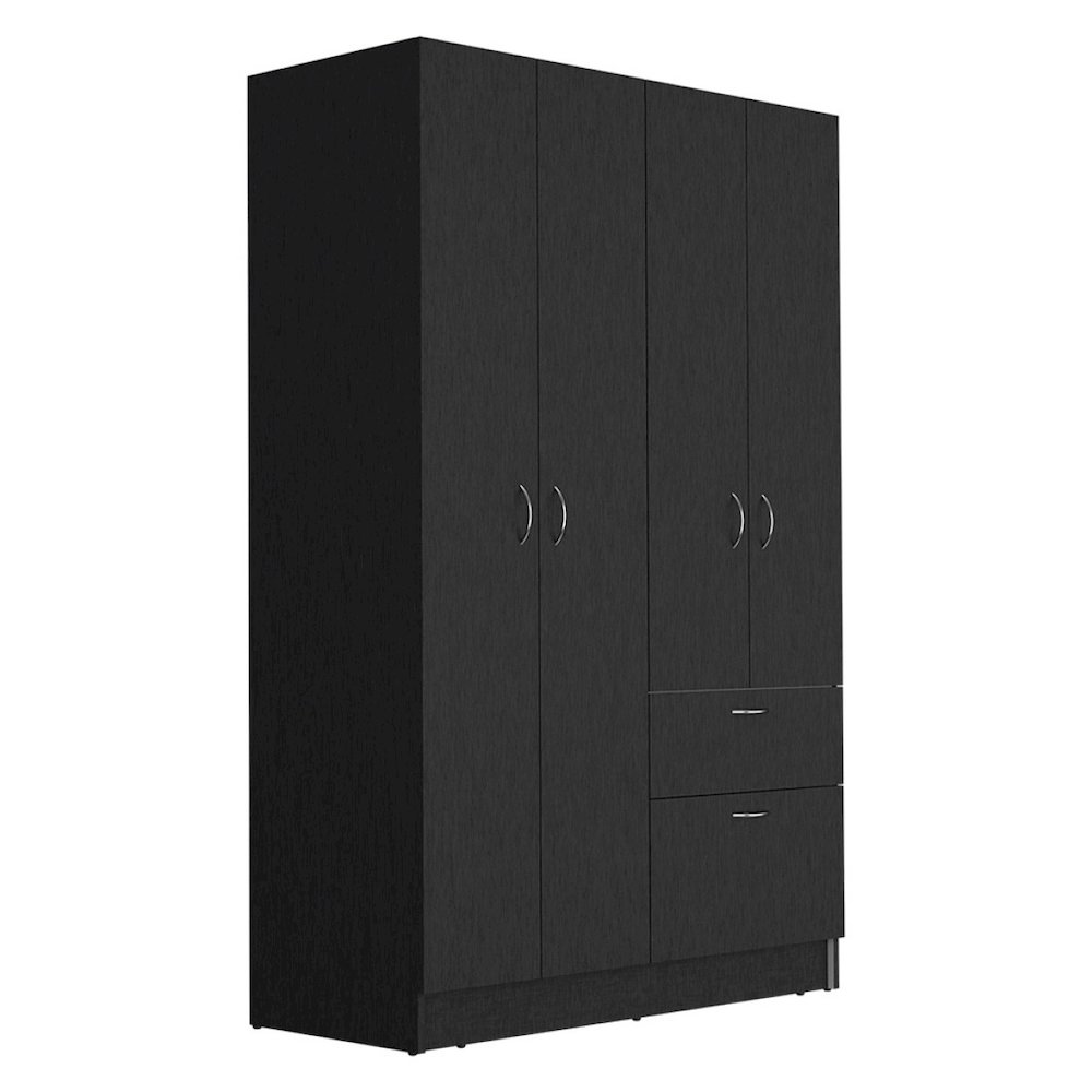 Vaupes Armoire Black / White MDF. Picture 3