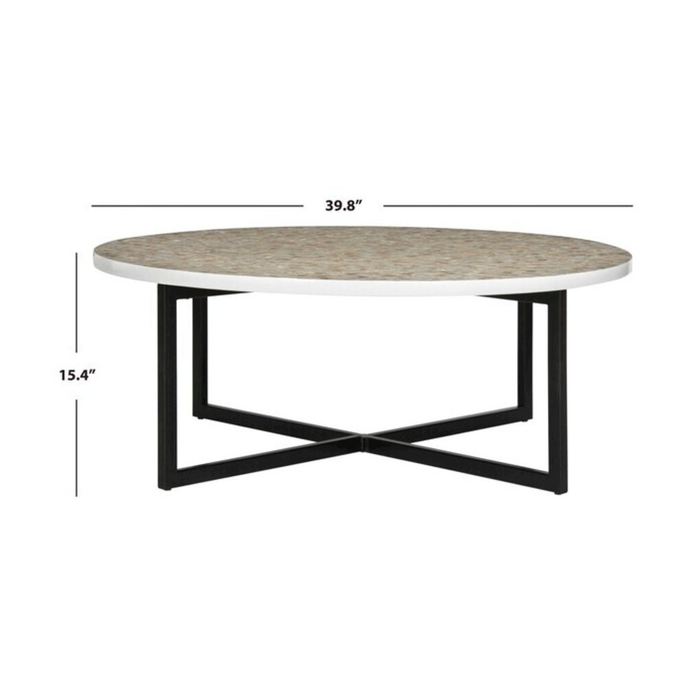 Home Collection Cheyenne Beige / Multi Coffee Table. Picture 2