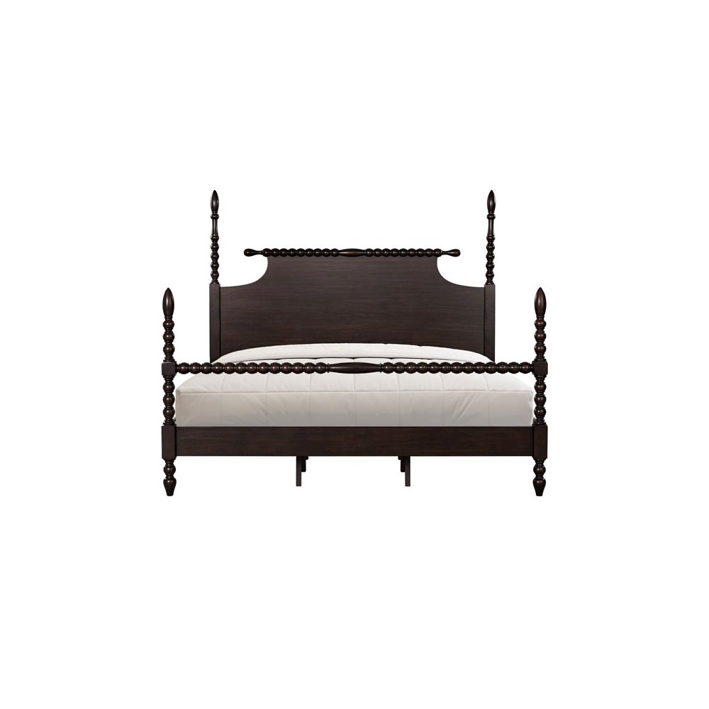 Beckett Bed, Morocco Brown color. Picture 1