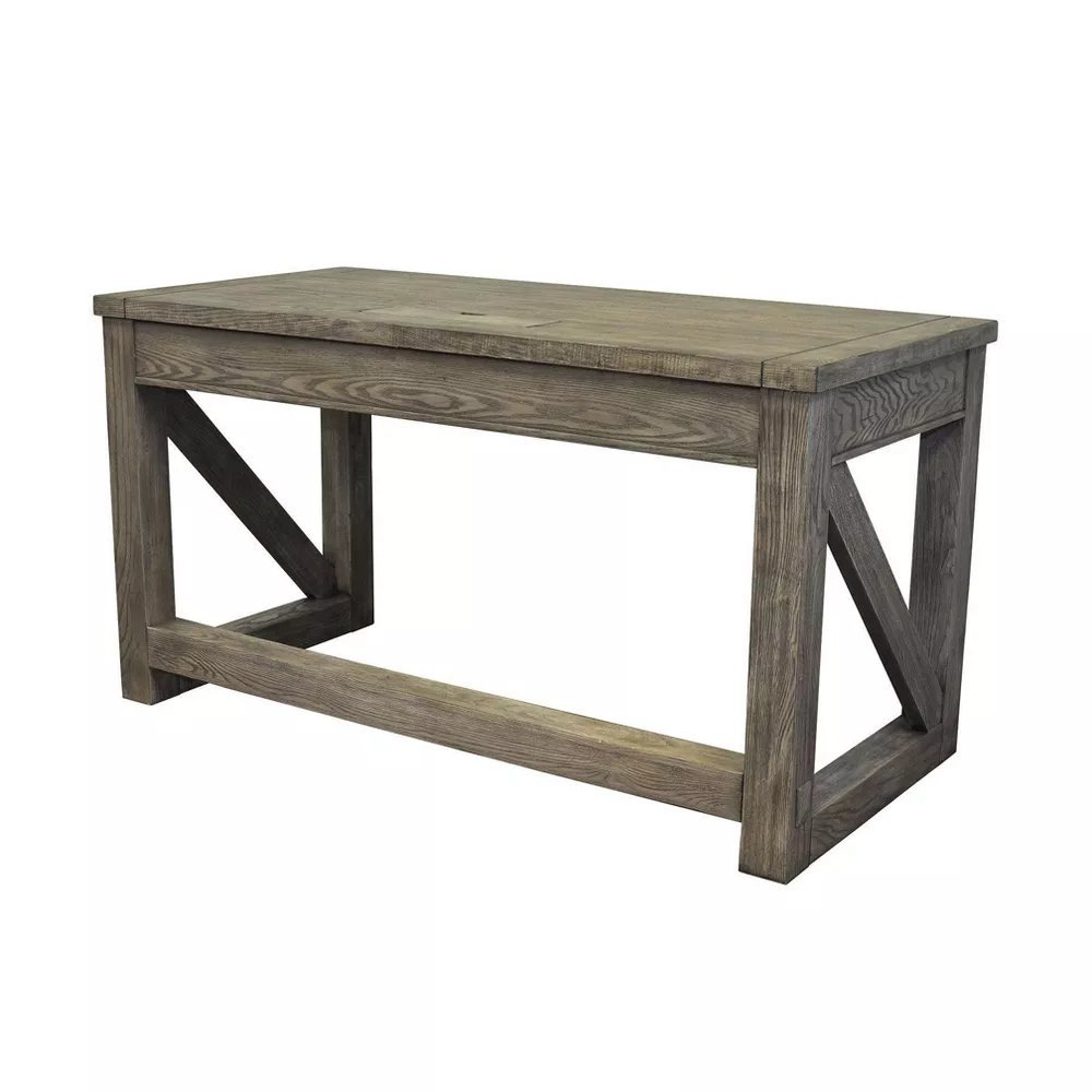 Avondale Writing Desk, Gray. Picture 2