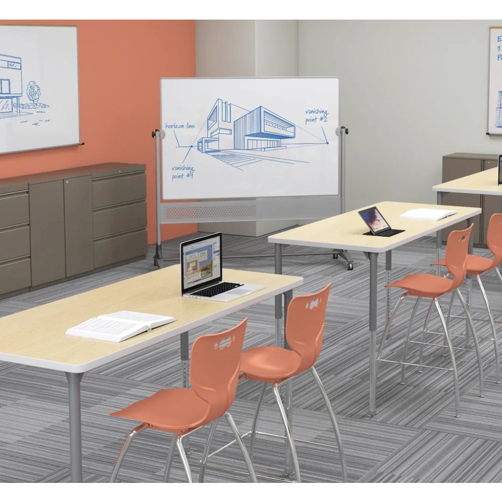 Porcelain Markerboard/Natural Cork - 4X6. Picture 4