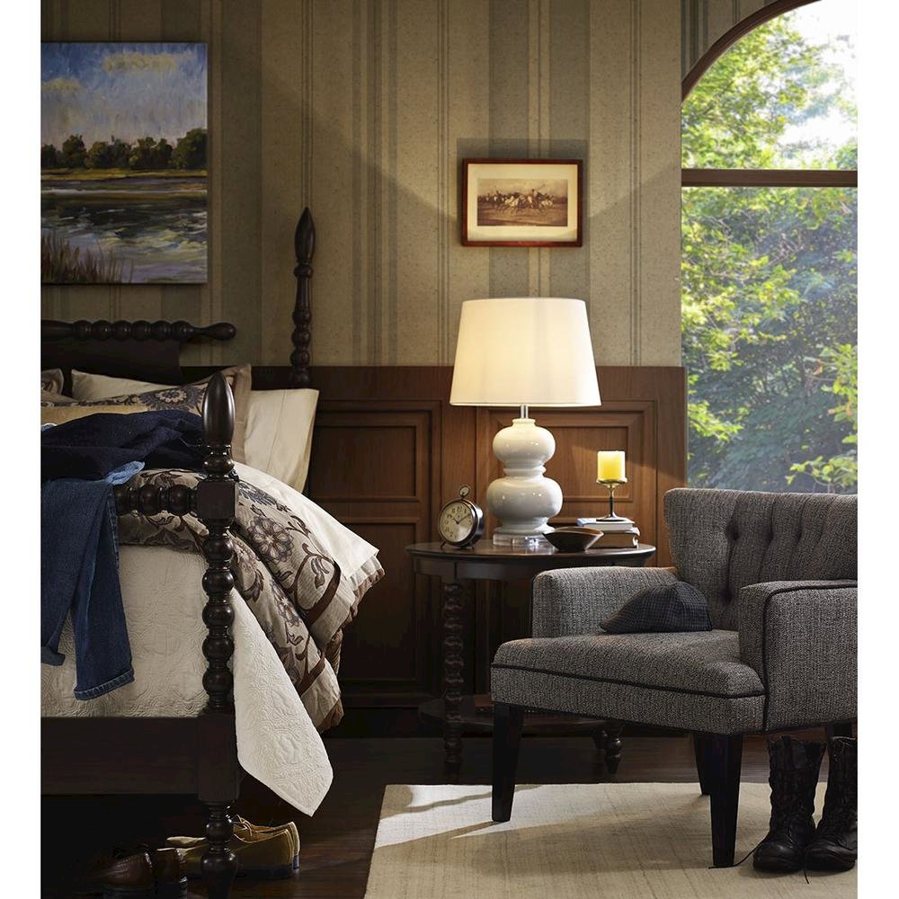 Beckett Bed, Morocco Brown color. Picture 10