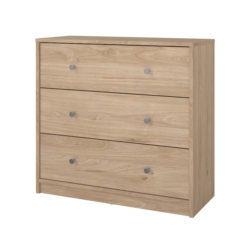 3 Drawer Chest Jackson Hickory. Picture 5