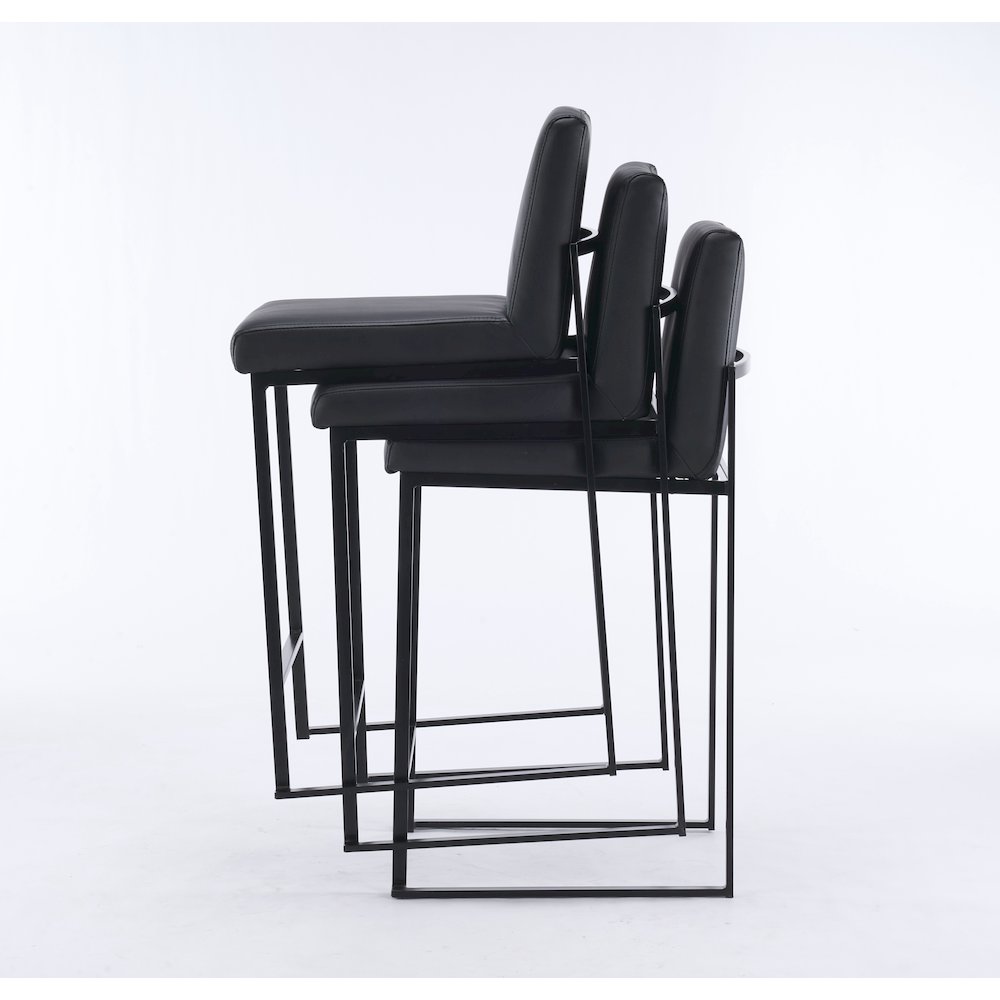 Home 2 Office London Stackable Barstool, set of 3. Picture 1