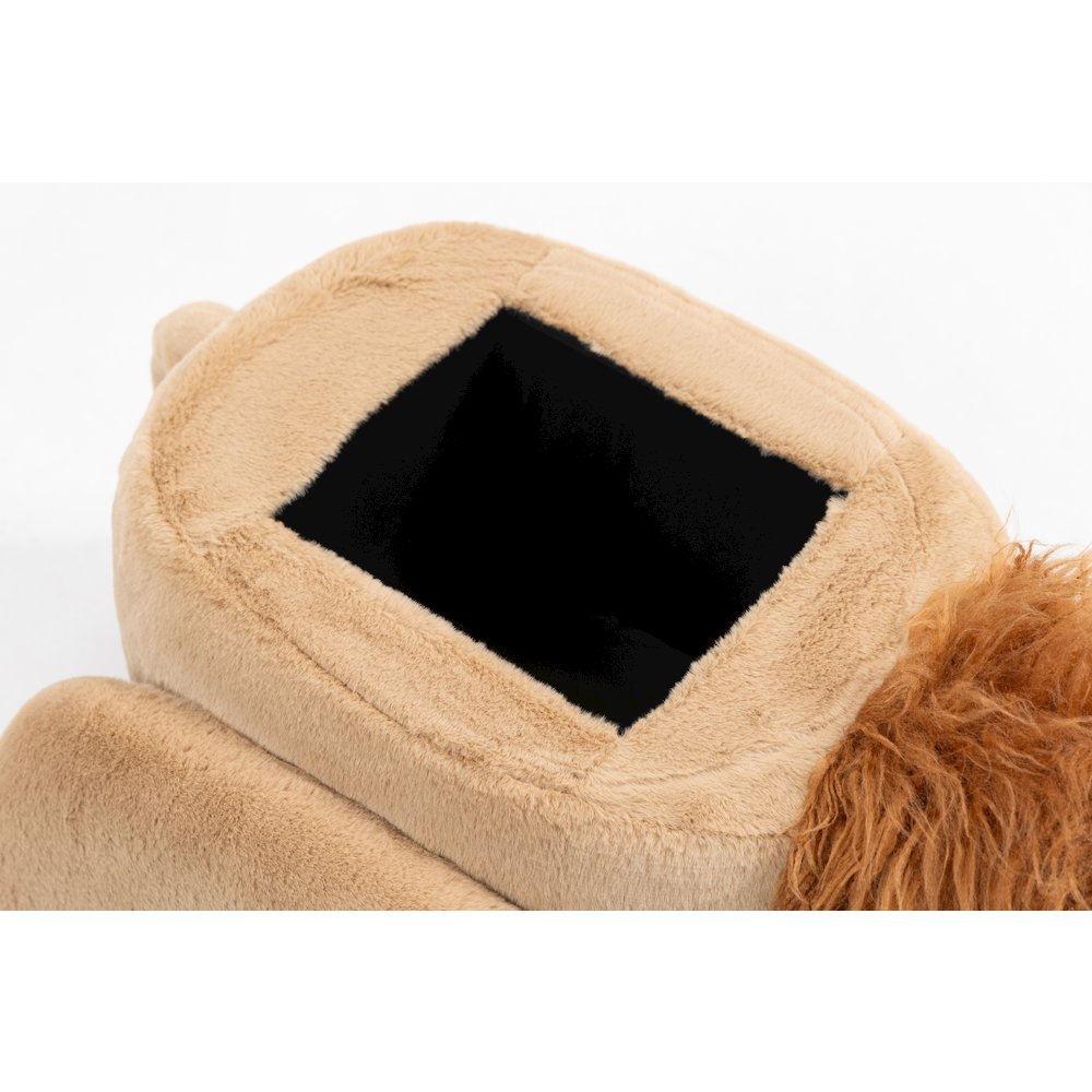 Home 2 Office Kids Lion Animal Sorage Ottoman Stool. Picture 17