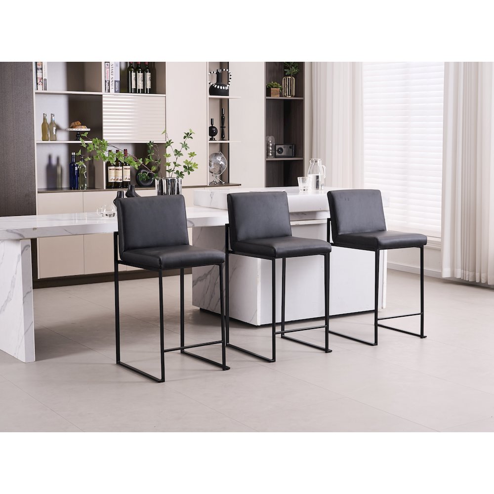 Home 2 Office London Stackable Barstool, set of 3. Picture 10