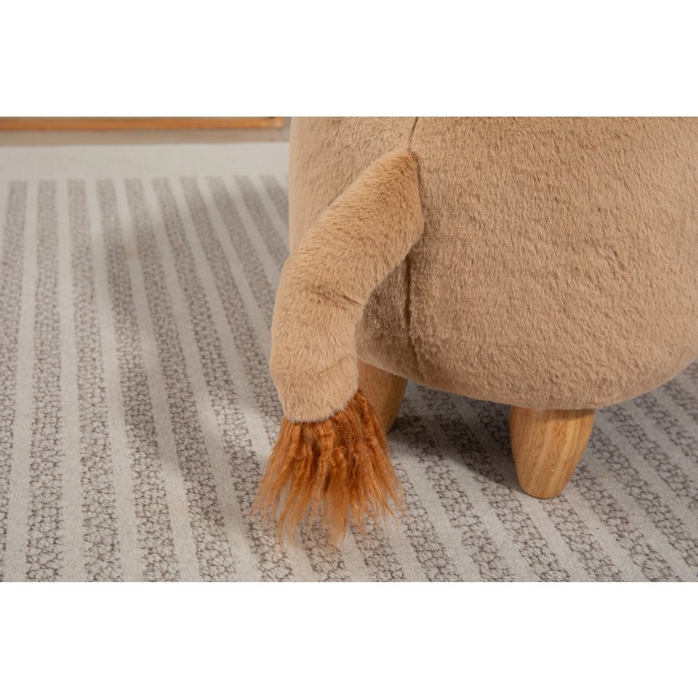 Home 2 Office Kids Lion Animal Sorage Ottoman Stool. Picture 12