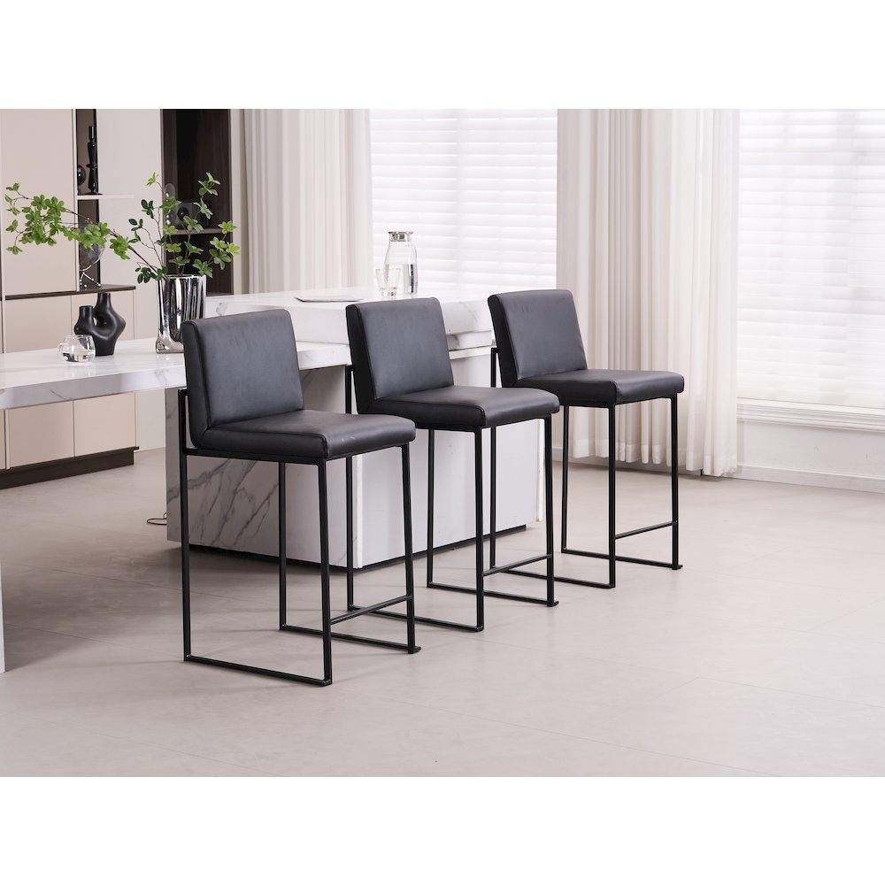 Home 2 Office London Stackable Barstool, set of 3. Picture 12