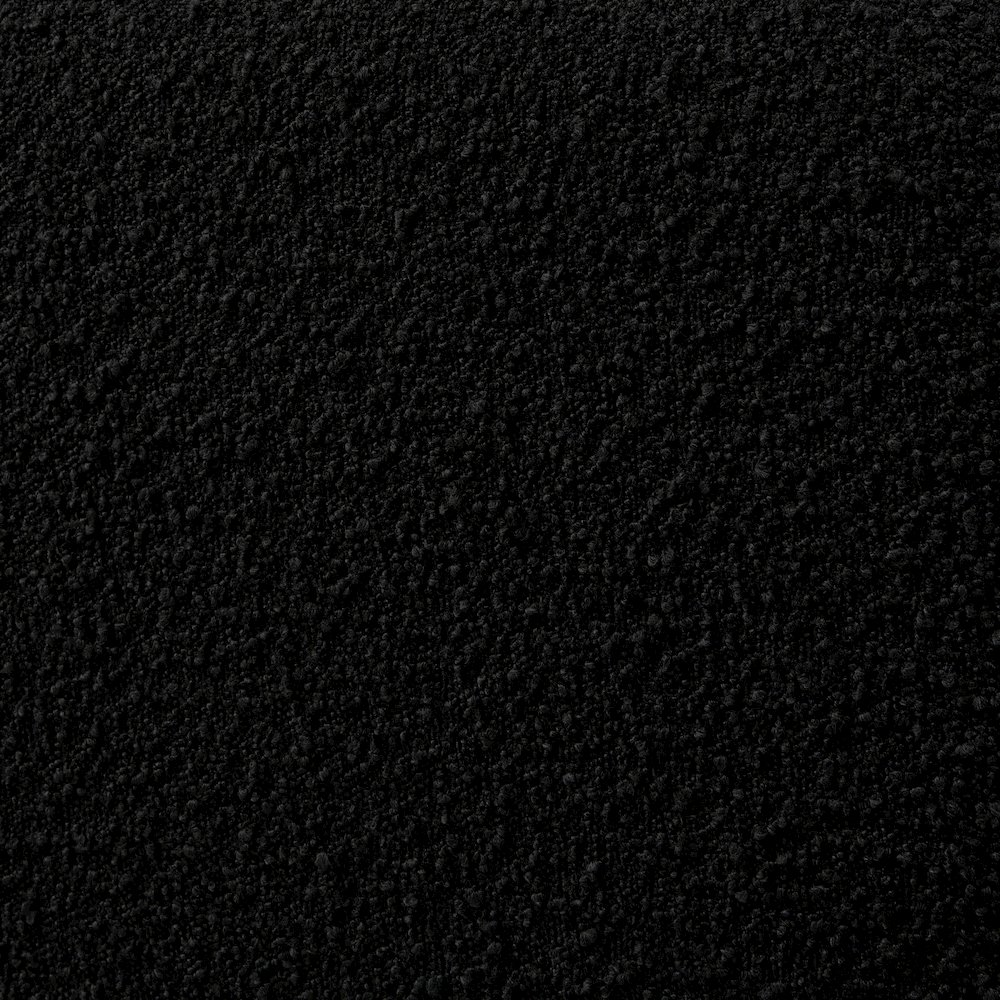 Jaxon Upholstered Platform King Bed in Black Boucle Fabric. Picture 7